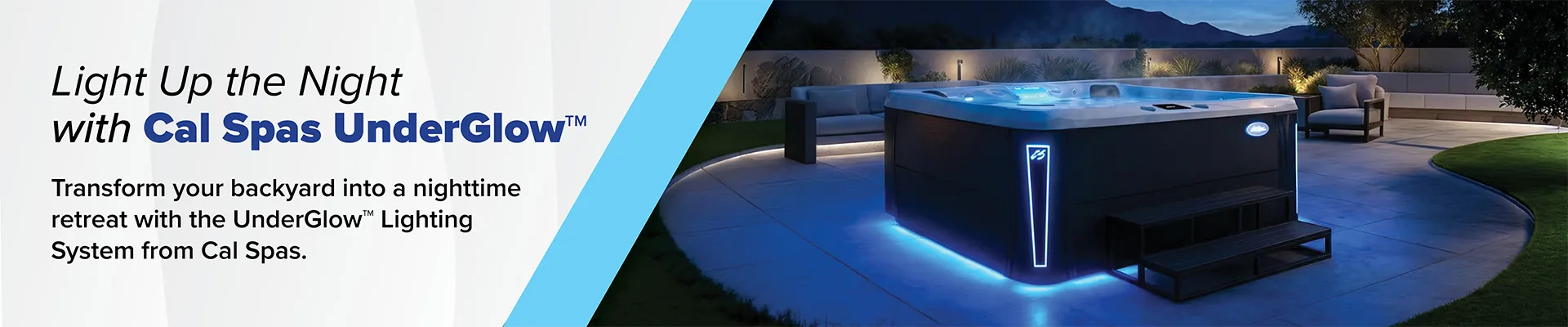 Calspas hot tub being used in a family setting - Davenport